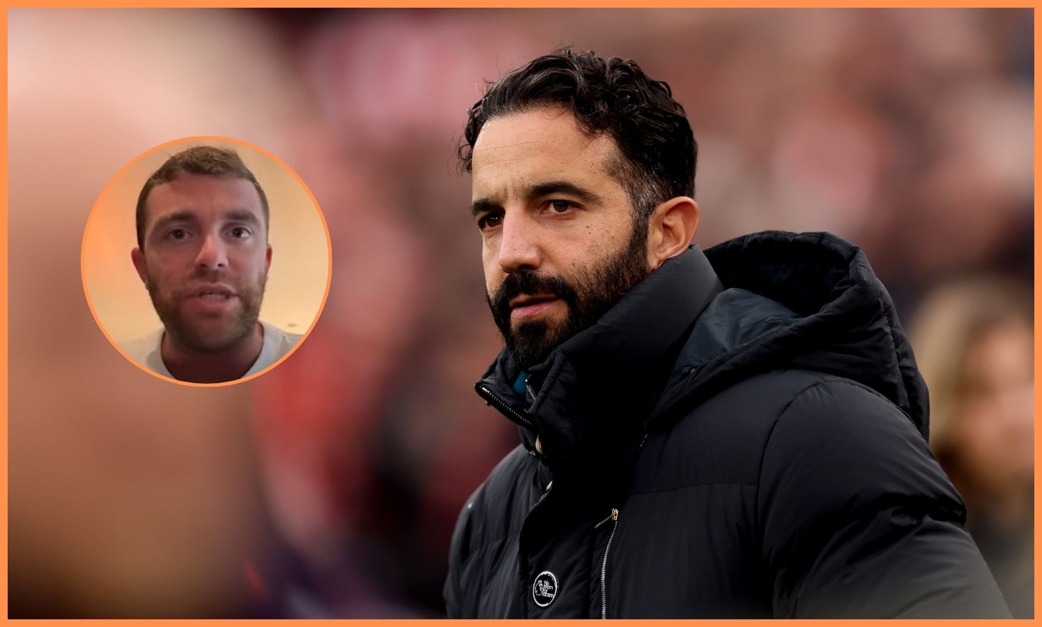 Ruben Amorim and Fabrizio Romano