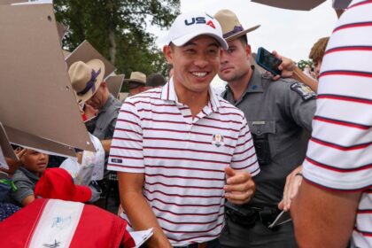 Collin Morikawa doesn't believe he incited the Ryder Cup crowd