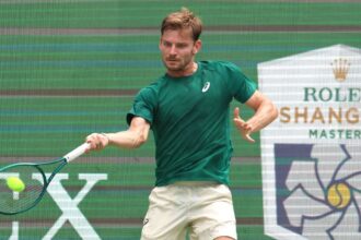 David Goffin overcomes one set of losses, advances in Shanghai