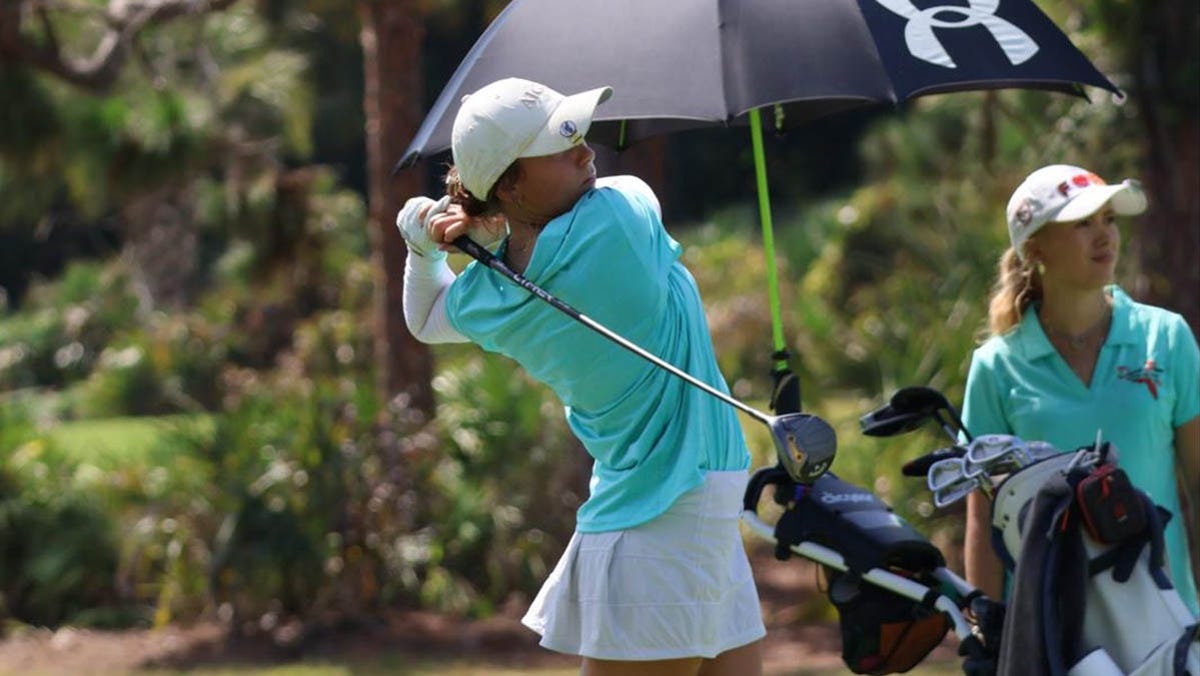 Eric Compton's daughter Petra is a rising junior golfer in South Florida