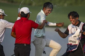 FIFA Lao Pakdee recovers from six strokes deficit to qualify for Masters and British Open Championship at Asia Pacific Amateur
