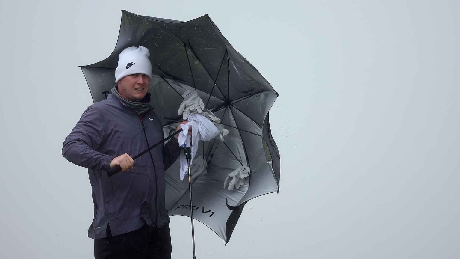 Hurricane weather wreaking havoc in Scotland, limiting Dunhill to 54 holes