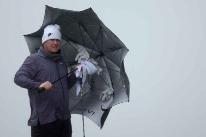 Hurricane weather wreaking havoc in Scotland, limiting Dunhill to 54 holes