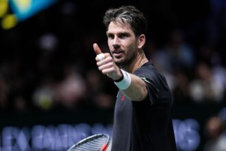 Norie defeats top-ranked Alcaraz in second round of Paris Masters