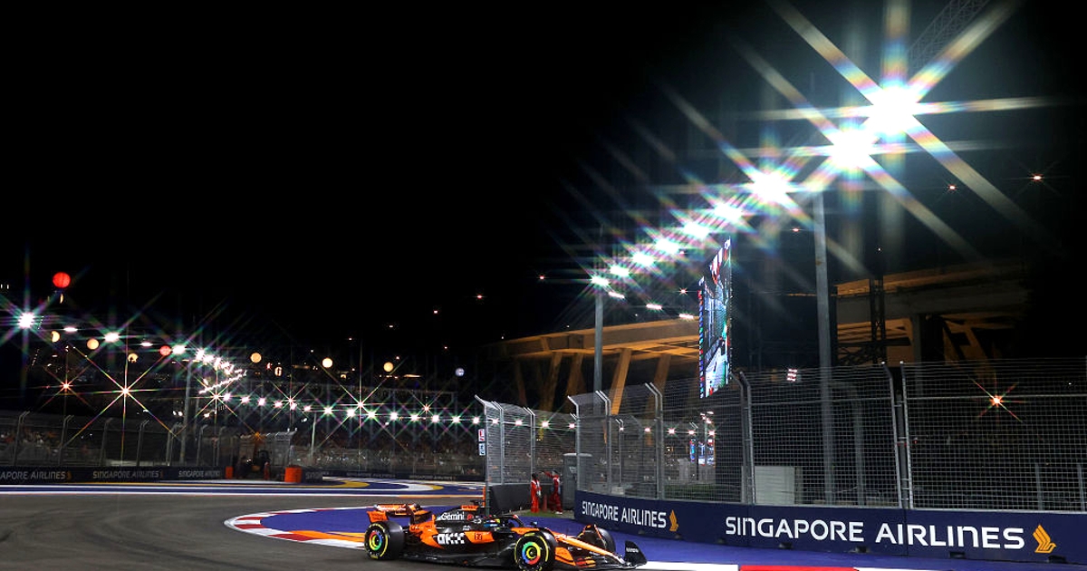 Piastry that disrupts Singapore FP2 significantly