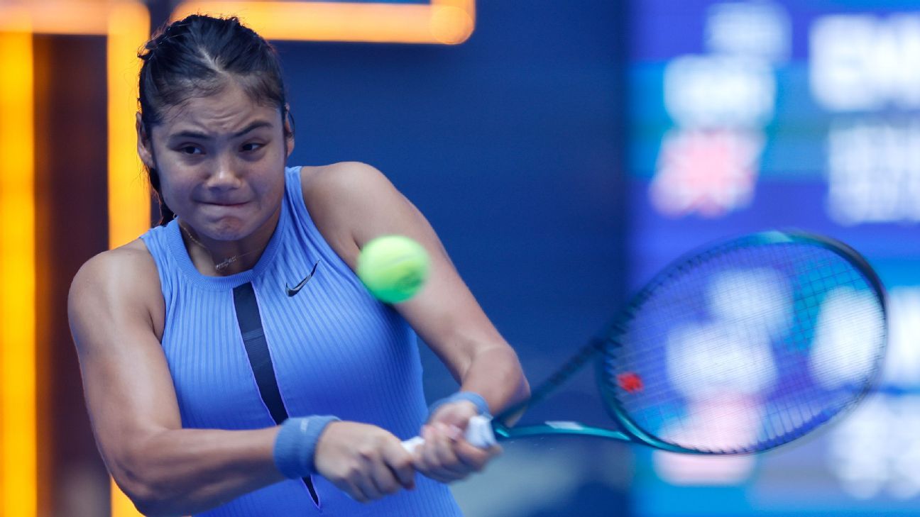 Raducanu withdraws from the first round match of Wuhan Open