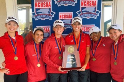 South Point girls East Lincoln standout wins NCHSAA girls golf title