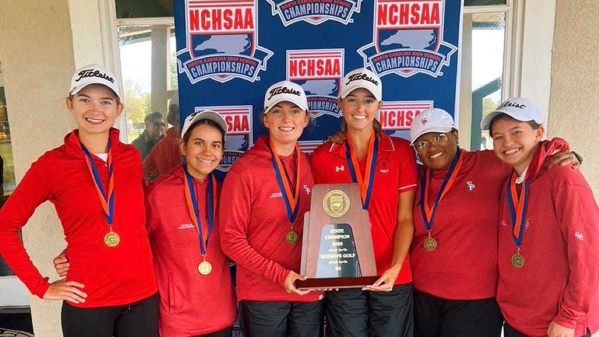 South Point girls East Lincoln standout wins NCHSAA girls golf title