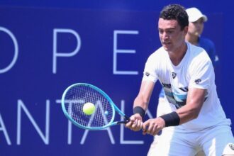 Tennis player suspended for four years after testing positive for methamphetamine after kissing