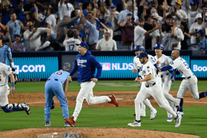 The Dodgers defeated the Phillies in spectacular fashion and advanced to the NLCS. Cam Scatterbo, Jackson Darts power Giants past Eagles