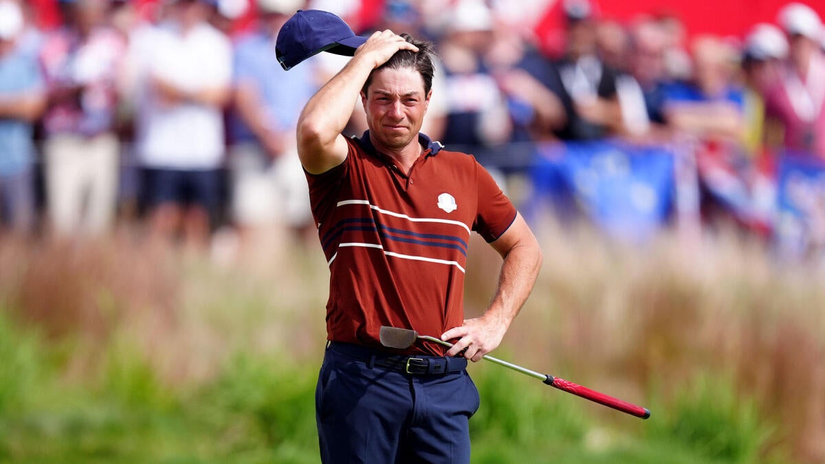 Viktor Hovland talks envelope rule after neck injury prevents him from competing in 2025 Ryder Cup