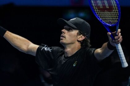 Alex de Minaur defeats Taylor Fritz to win first ATP Finals