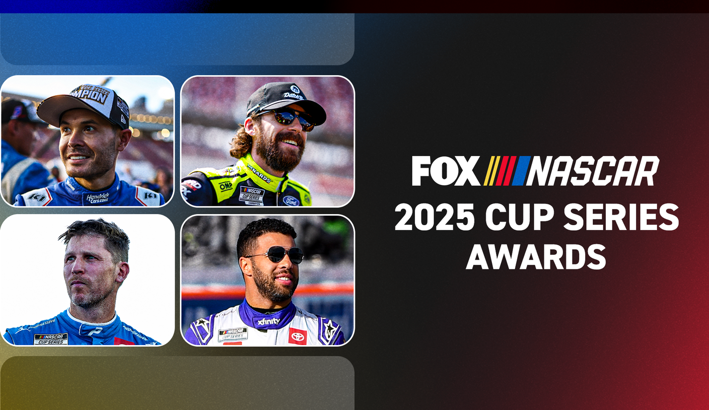 Biggest victory? Biggest heartbreak? Comeback Driver? Part of the 2025 NASCAR Awards