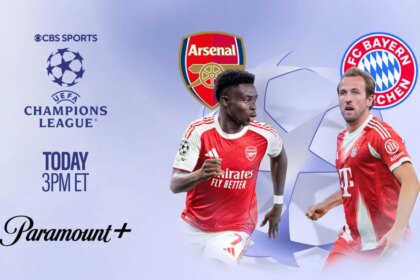 Footy Fix: Arsenal vs Bayern Munich headlines a huge Champions League day on Paramount+ and CBS Sports