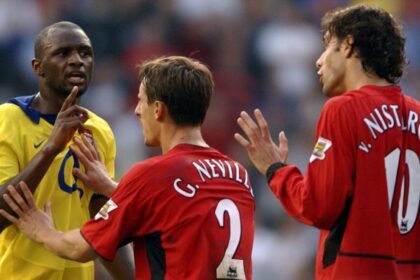 Arsenal are now less than 150 points behind Man United in the all-time Premier League table