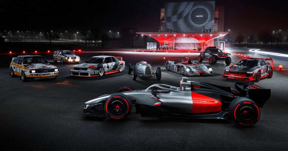As the future of F1 arrives, Audi leans on its history