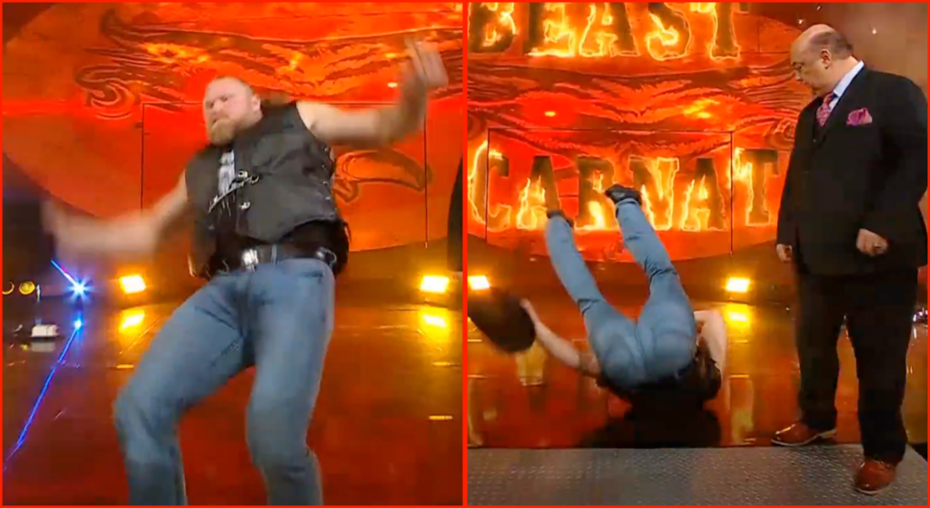 Brock Lesnar 'lost his aura' after comical gaffe during WWE ring walk with Logan Paul before Survivor Series