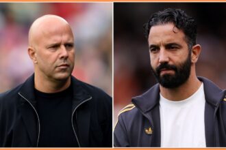 Arne Slot and Ruben Amorim