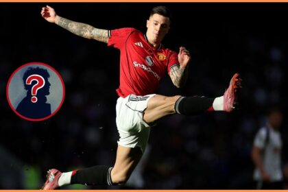 Benjamin Sesko in action for Man United