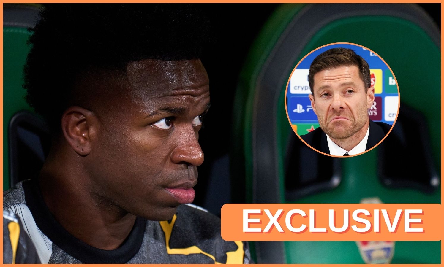 Vinicius Junior and Xabi Alonso