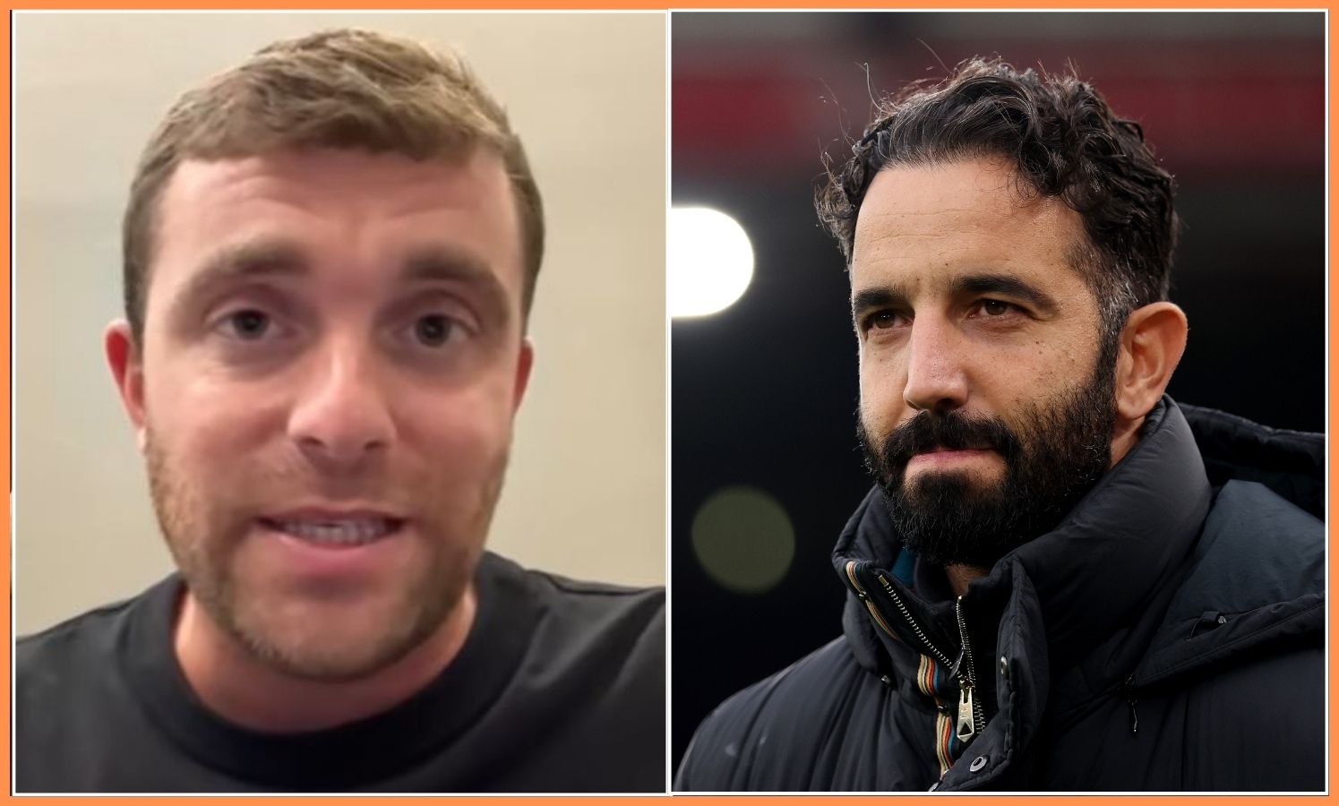 Fabrizio Romano and Ruben Amorim