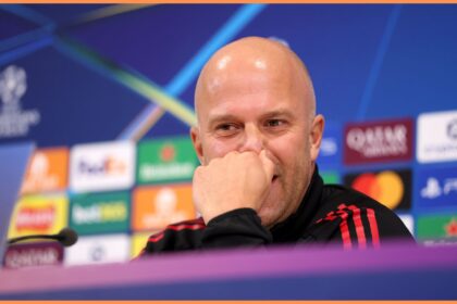 Liverpool manager Arne Slot during a press conference