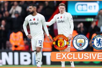 Elliot Anderson and Douglas Luiz