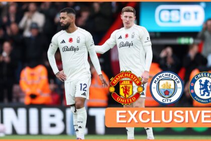 Elliot Anderson and Douglas Luiz