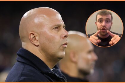 Arne Slot and Fabrizio Romano