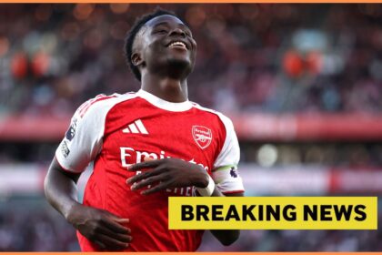 Bukayo Saka of Arsenal and