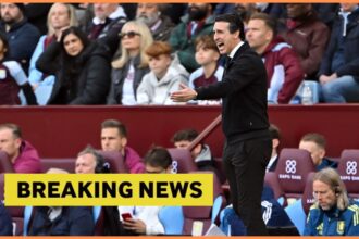 Aston Villa manager Unai Emery and