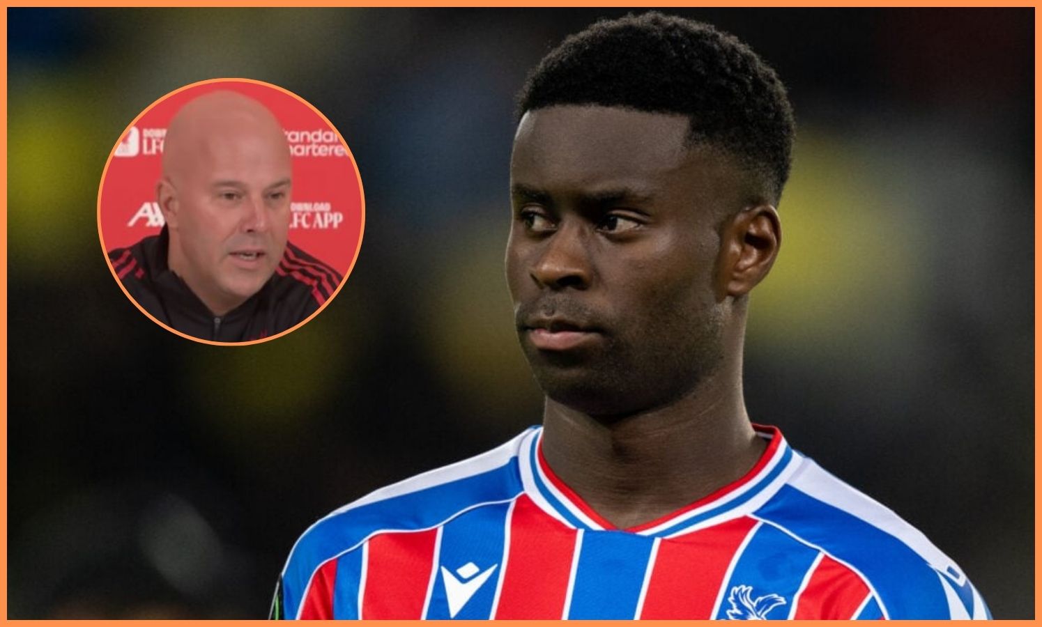 Marc Guehi and Arne Slot