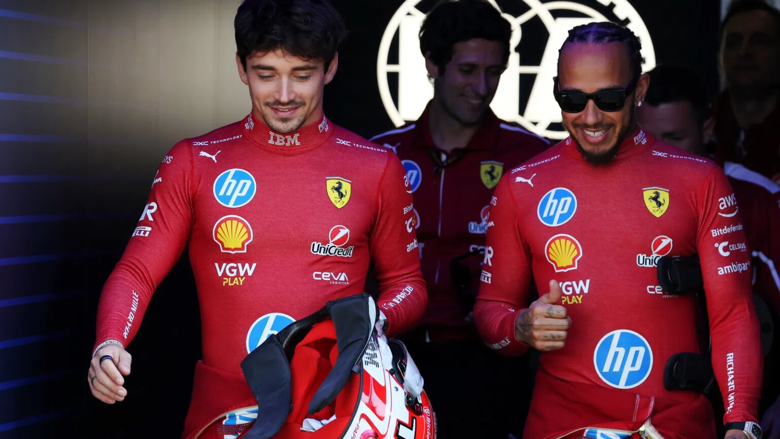 Ferrari driver calls out 'very aggressive' radio comments during 2025 F1