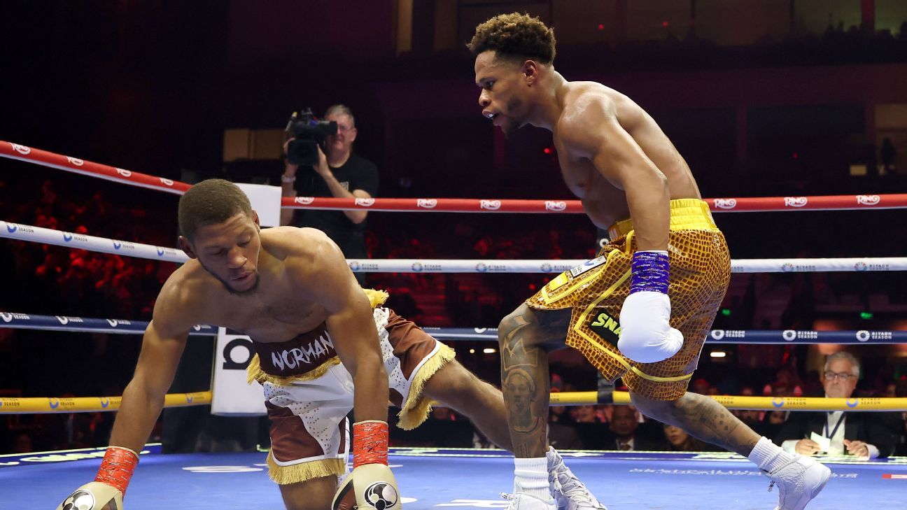 Haney defeats Norman to win WBO welterweight title