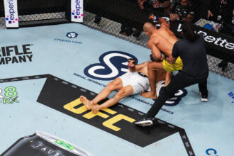 Gregory Rodriguez KOs Jack Hermansson at UFC 317