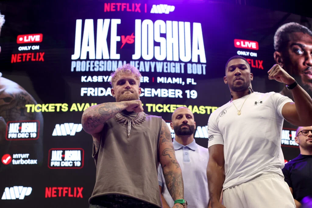 Jake Paul reveals plan to defeat 'Chinny' Anthony Joshua, quoting Muhammad Ali