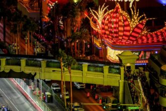 Lapping around Las Vegas with Mercedes' Andrew Shovlin