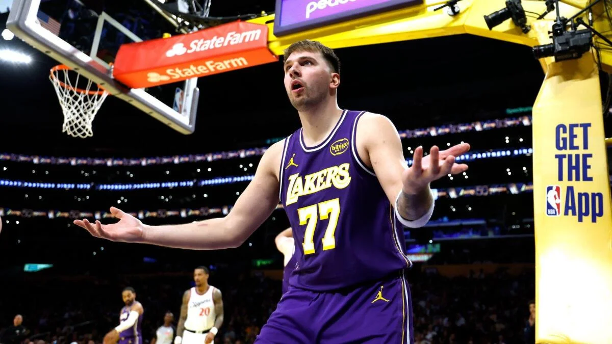 Lakers' Luka Doncic calls ``slippery'' NBA Cup courts ``dangerous''