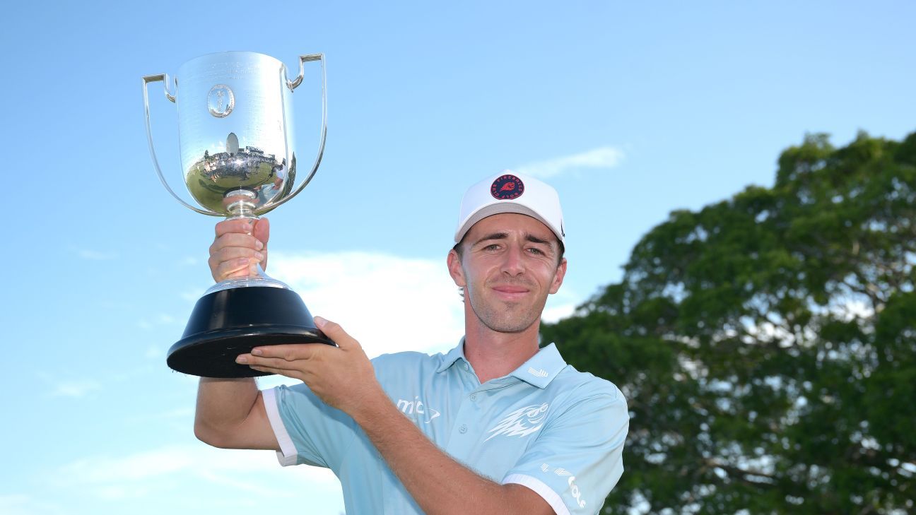 Puig joins Seve as Spaniard becomes top Australian PGA champion