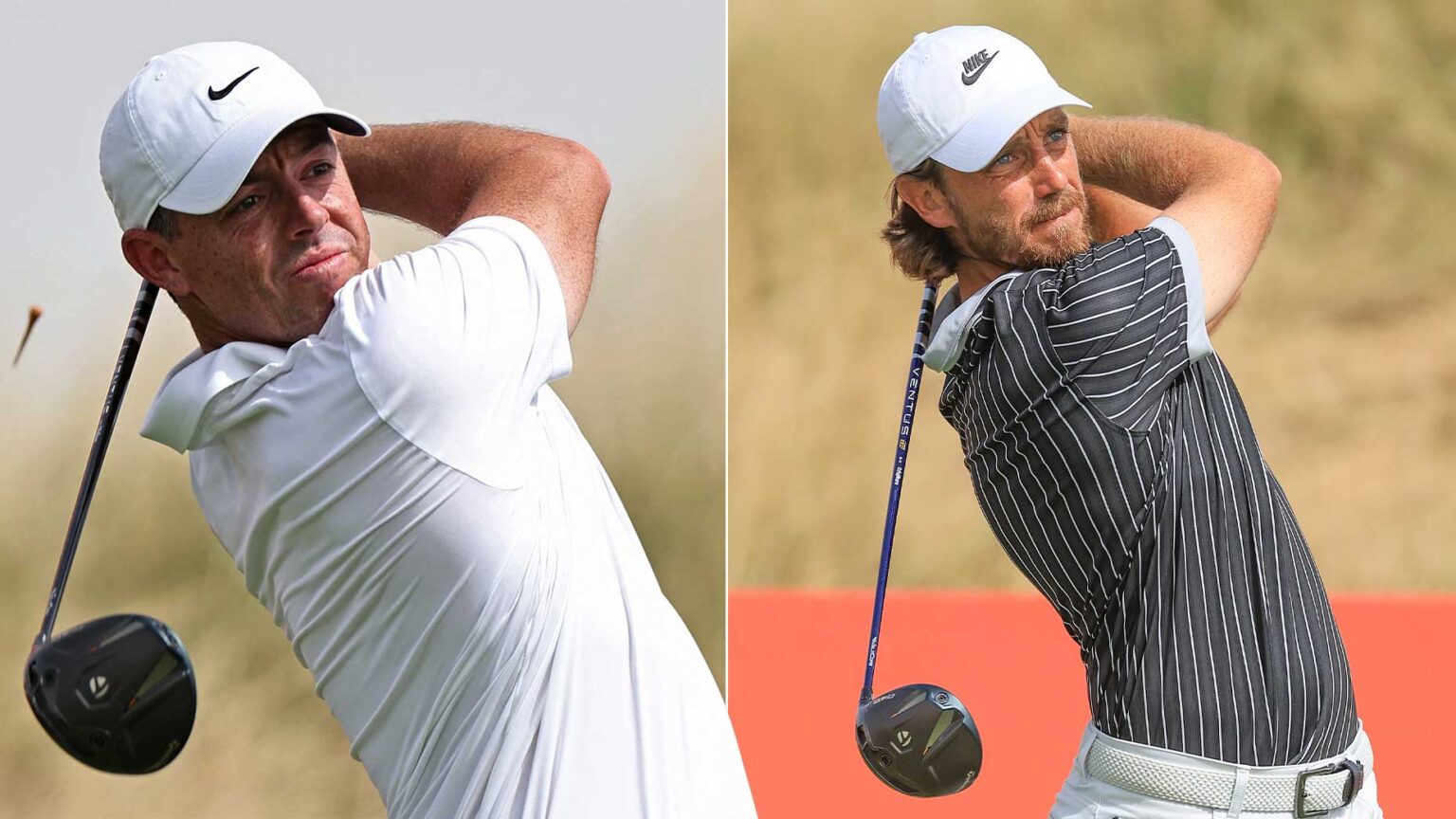 Rory McIlroy and Tommy Fleetwood spin the TaylorMade Qi4D