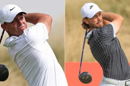 Rory McIlroy and Tommy Fleetwood spin the TaylorMade Qi4D