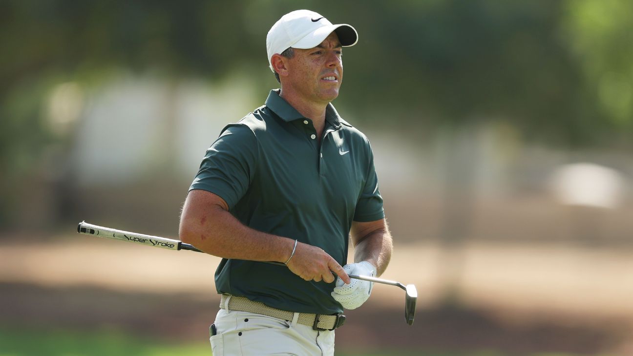 Rory McIlroy shares lead in Dubai, moves closer to European title