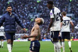 Stuart Pearce cuts through Tottenham's 'weak spot' as they 'jogged back' against Manchester