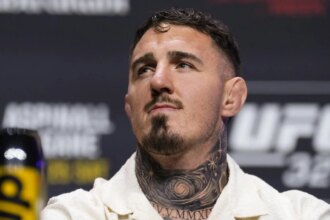 Tom Aspinall on Jon Jones drama as he prepares for first defense of undisputed title: 'I just wanted to fight'