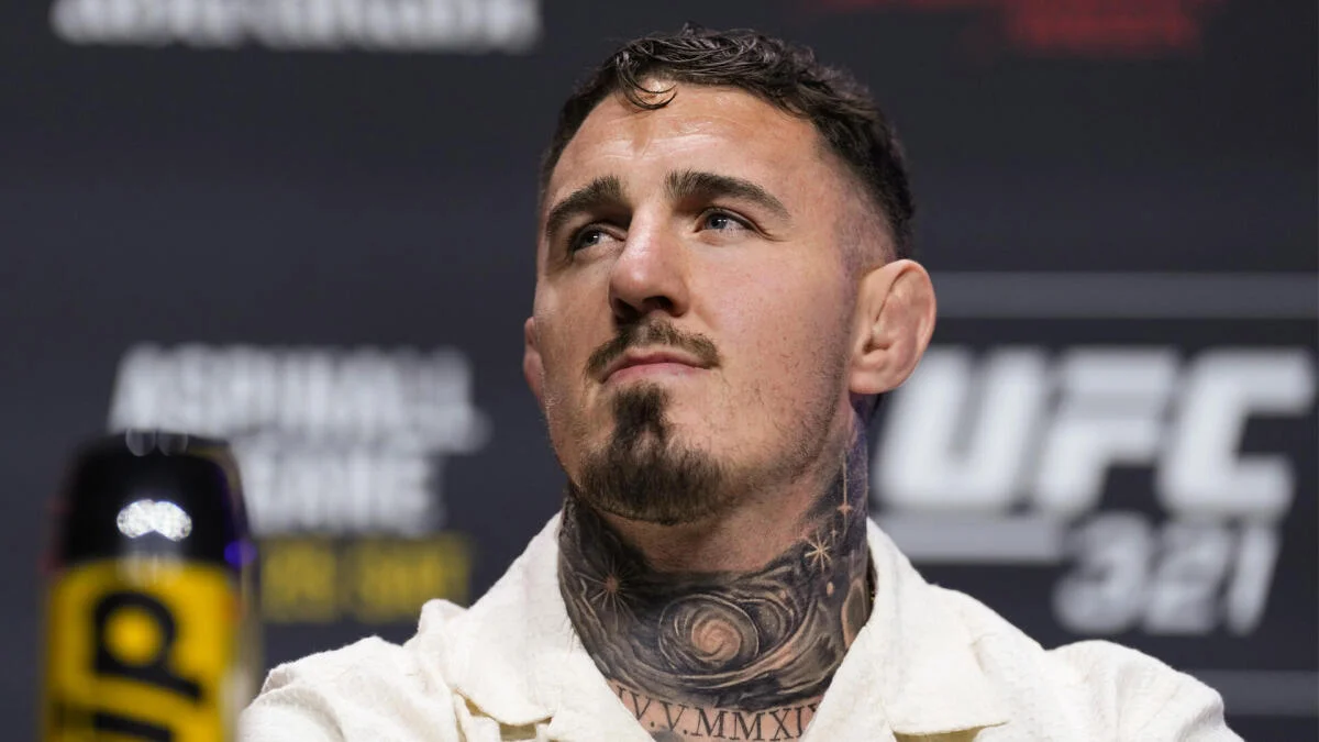 Tom Aspinall on Jon Jones drama as he prepares for first defense of undisputed title: 'I just wanted to fight'