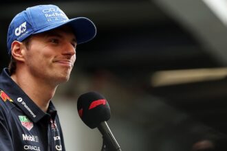 Verstappen says championship pressure is all on McLaren