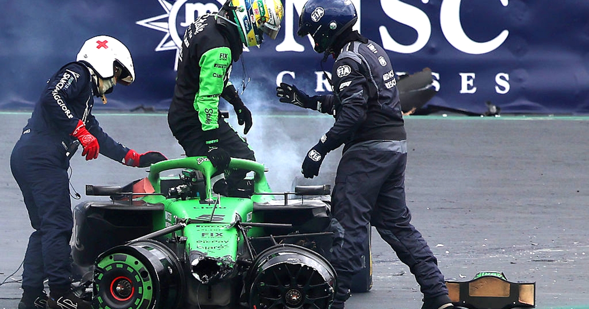 Wheatley praises F1 safety standards after Bortolet remains unharmed in big crash