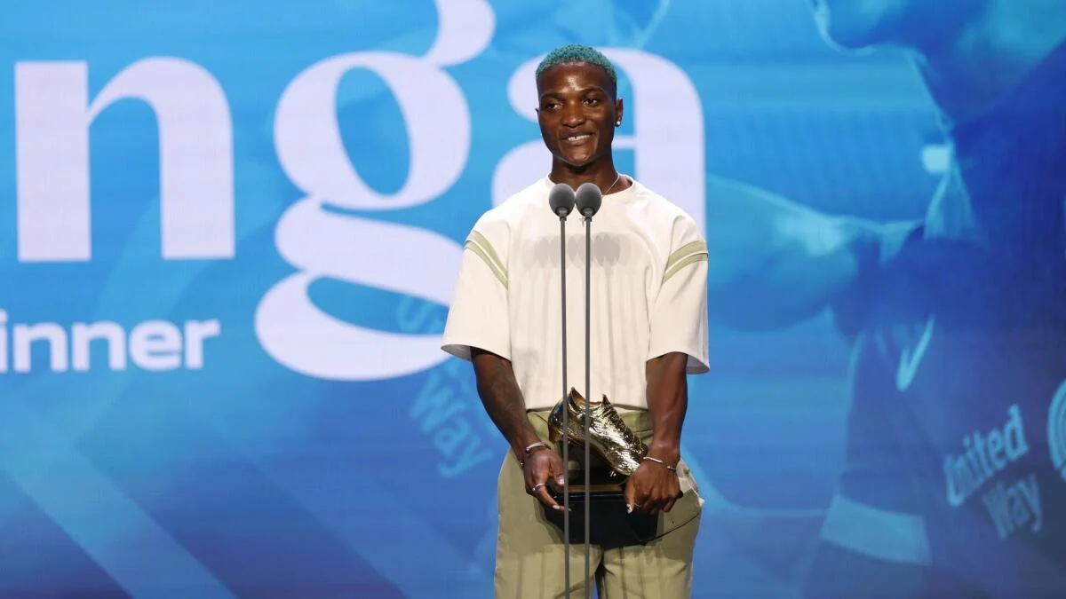 2025 NWSL Awards: Kansas City Current's Temwa Chawinga wins back-to-back MVP awards. Gotham's Lily Real wins ROY