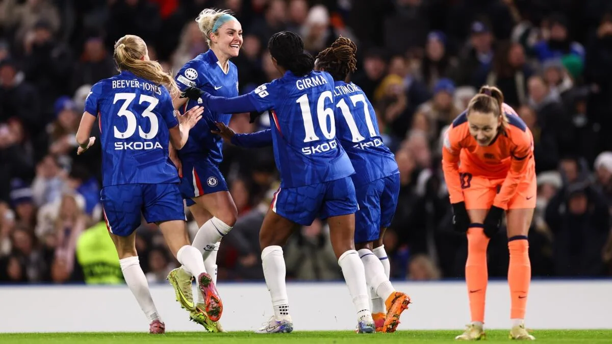 Chelsea prove they can compete on par with UEFA women's title favorites Barcelona