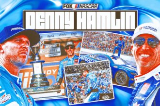 'Only positive vibes' for Denny Hamlin as he chases elusive title